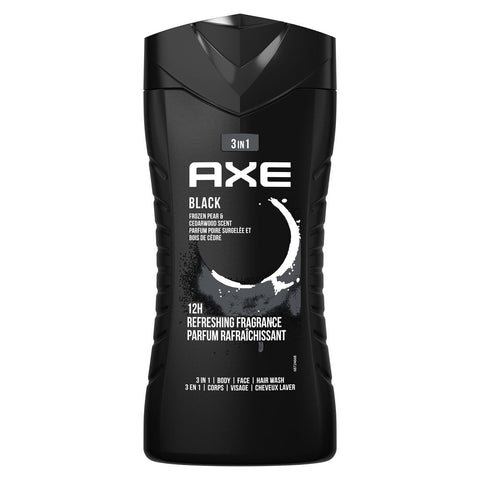 GETIT.QA- Qatar’s Best Online Shopping Website offers AXE BLACK-- 12HOURS REFRESHING FRAGRANCE-- 3 IN 1 SHOWER GEL-- 250 ML at the lowest price in Qatar. Free Shipping & COD Available!