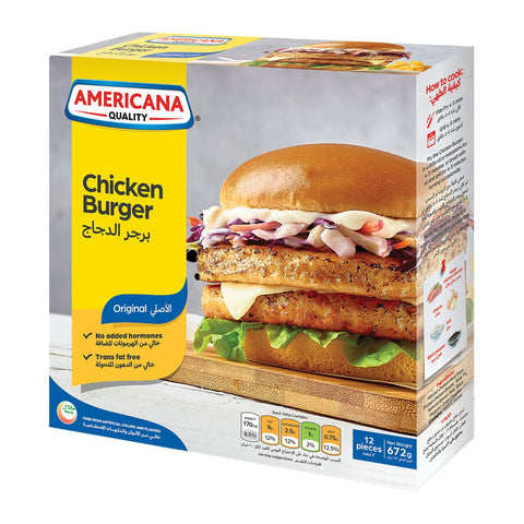 GETIT.QA- Qatar’s Best Online Shopping Website offers AMERICANA CHICKEN BURGER 672 G at the lowest price in Qatar. Free Shipping & COD Available!