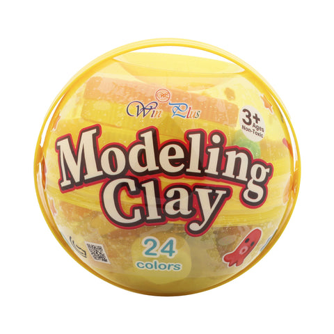 GETIT.QA- Qatar’s Best Online Shopping Website offers WIN PLUS MODELING CLAY 8217 24 X 12G + 5 MOLD at the lowest price in Qatar. Free Shipping & COD Available!