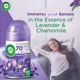 GETIT.QA- Qatar’s Best Online Shopping Website offers AIRWICK FRESHMATIC MAX REFILL WITH LAVENDER & CAMOMILE SCENT 3 X 250 ML at the lowest price in Qatar. Free Shipping & COD Available!