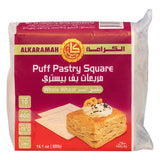 GETIT.QA- Qatar’s Best Online Shopping Website offers AL KARAMAH WHOLE WHEAT PUFF PASTRY SQUARE 400 G at the lowest price in Qatar. Free Shipping & COD Available!