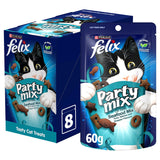 GETIT.QA- Qatar’s Best Online Shopping Website offers PURINA FELIX PARTY MIX SEAFOOD MIX DRY CAT TREATS 60 G
 at the lowest price in Qatar. Free Shipping & COD Available!