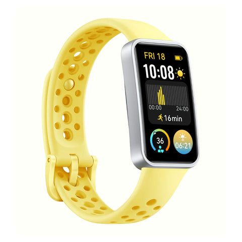 GETIT.QA- Qatar’s Best Online Shopping Website offers HUAWEI BAND 9 SMARTWATCH, 1.47" AMOLED TOUCHSCREEN, YELLOW at the lowest price in Qatar. Free Shipping & COD Available!