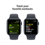 GETIT.QA- Qatar’s Best Online Shopping Website offers PRE-ORDER APPLE WATCH SE GPS + CELLULAR, 40 MM MIDNIGHT ALUMINIUM CASE WITH MIDNIGHT SPORT BAND - M/L, MXGD3QA/A at the lowest price in Qatar. Free Shipping & COD Available!