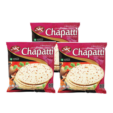 GETIT.QA- Qatar’s Best Online Shopping Website offers SK ORIGINAL CHAPATTI 3 X 400 G at the lowest price in Qatar. Free Shipping & COD Available!