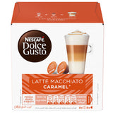 GETIT.QA- Qatar’s Best Online Shopping Website offers NESCAFE DOLCE GUSTO CARAMEL LATTE MACCHIATO COFFEE 16PCS at the lowest price in Qatar. Free Shipping & COD Available!