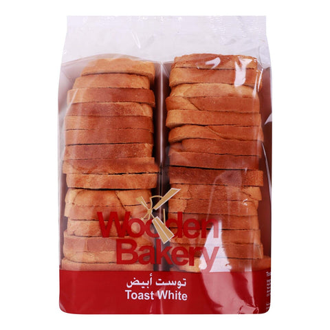 GETIT.QA- Qatar’s Best Online Shopping Website offers WOODEN BAKERY RUSK TOAST WHITE 350 G at the lowest price in Qatar. Free Shipping & COD Available!