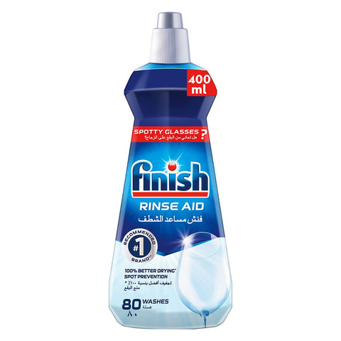 GETIT.QA- Qatar’s Best Online Shopping Website offers FINISH RINSE SHINIER & DRIER DISHES 400ML at the lowest price in Qatar. Free Shipping & COD Available!