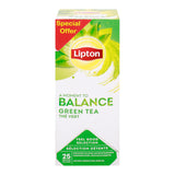 GETIT.QA- Qatar’s Best Online Shopping Website offers LIPTON BALANCE CLASSIC GREEN TEA VALUE PACK 25 X 1.3 G at the lowest price in Qatar. Free Shipping & COD Available!