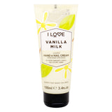 GETIT.QA- Qatar’s Best Online Shopping Website offers I LOVE VANILLA MILK HAND AND NAIL CREAM 100 ML at the lowest price in Qatar. Free Shipping & COD Available!