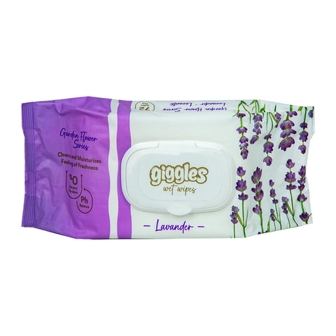 GETIT.QA- Qatar’s Best Online Shopping Website offers GIGGLES LAVENDER WET WIPES 72 PCS at the lowest price in Qatar. Free Shipping & COD Available!