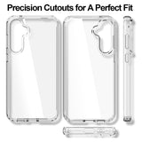 GETIT.QA- Qatar’s Best Online Shopping Website offers TRANDS GALAXY S24 CRYSTAL&NBSP;CLEAR TRANSPARENT BACK CASE, TR-CC2434 at the lowest price in Qatar. Free Shipping & COD Available!