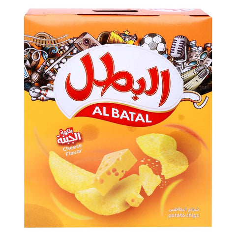 GETIT.QA- Qatar’s Best Online Shopping Website offers ALBATAL P/CHIP CHEESE 12X23GPO at the lowest price in Qatar. Free Shipping & COD Available!