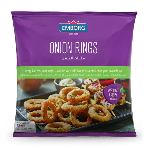 GETIT.QA- Qatar’s Best Online Shopping Website offers EMBORG ONION RINGS 450GM at the lowest price in Qatar. Free Shipping & COD Available!