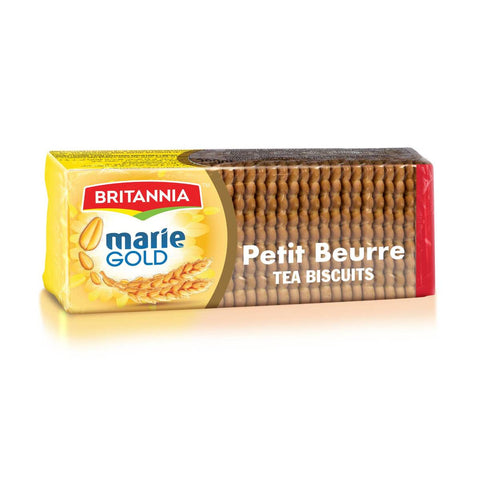 GETIT.QA- Qatar’s Best Online Shopping Website offers BRITANNIA MARIE GOLD PETIT BEURRE TEA BISCUITS 150 G at the lowest price in Qatar. Free Shipping & COD Available!