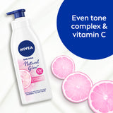 GETIT.QA- Qatar’s Best Online Shopping Website offers NIVEA BODY LOTION NATURAL GLOW ALL SKIN TYPES 400 ML at the lowest price in Qatar. Free Shipping & COD Available!