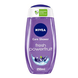 GETIT.QA- Qatar’s Best Online Shopping Website offers NIVEA SHOWER GEL FRESH POWERFRUIT 250 ML at the lowest price in Qatar. Free Shipping & COD Available!