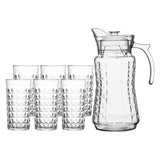 GETIT.QA- Qatar’s Best Online Shopping Website offers DELI GLASS WATER SET 7PCS YZH-33-L7 at the lowest price in Qatar. Free Shipping & COD Available!