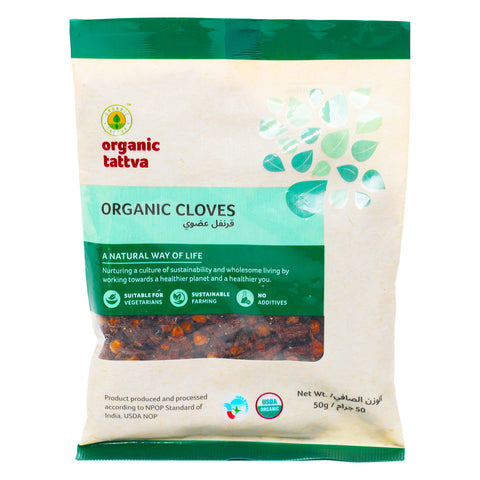 GETIT.QA- Qatar’s Best Online Shopping Website offers ORGANIC TATTVA CLOVES 50 G at the lowest price in Qatar. Free Shipping & COD Available!