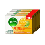 GETIT.QA- Qatar’s Best Online Shopping Website offers DETTOL FRESH ANTIBACTERIAL SOAP VALUE PACK 4 X 165 G at the lowest price in Qatar. Free Shipping & COD Available!