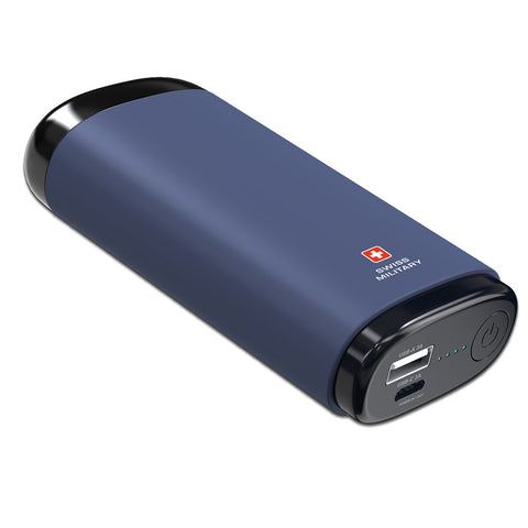 GETIT.QA- Qatar’s Best Online Shopping Website offers SWISS MILITARY POWER BANK 30W 10000MAH PB-30W BLUE at the lowest price in Qatar. Free Shipping & COD Available!