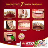 GETIT.QA- Qatar’s Best Online Shopping Website offers DABUR RED TOOTHPASTE VALUE PACK 2 X 200 G at the lowest price in Qatar. Free Shipping & COD Available!