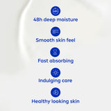 GETIT.QA- Qatar’s Best Online Shopping Website offers NIVEA BODY LOTION SHEA SMOOTH FOR DRY SKIN 250 ML at the lowest price in Qatar. Free Shipping & COD Available!