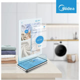 GETIT.QA- Qatar’s Best Online Shopping Website offers MIDEA FRONT LOAD WASHING MACHINE, 10 KG, 1400 RPM, WHITE, MF200W100WBW at the lowest price in Qatar. Free Shipping & COD Available!