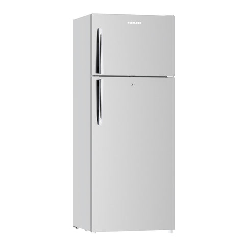 GETIT.QA- Qatar’s Best Online Shopping Website offers NIKAI DOUBLE DOOR REFRIGERATOR, 600 L, SILVER, NRF601FSS23U at the lowest price in Qatar. Free Shipping & COD Available!