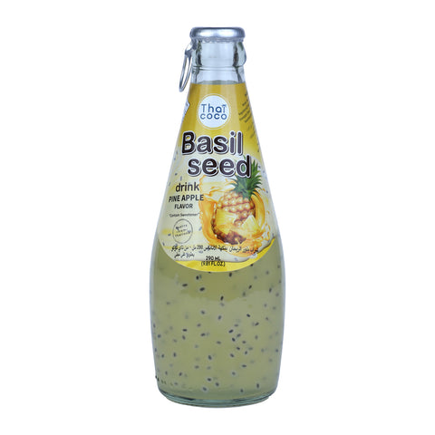 GETIT.QA- Qatar’s Best Online Shopping Website offers THAI COCO BASIL SEED DRINK PINEAPPLE FLAVOR 290 ML
 at the lowest price in Qatar. Free Shipping & COD Available!