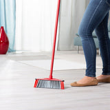 GETIT.QA- Qatar’s Best Online Shopping Website offers VILEDA 3ACTION BROOM WITH STICK-- RED--VB0055 at the lowest price in Qatar. Free Shipping & COD Available!