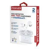 GETIT.QA- Qatar’s Best Online Shopping Website offers PROMATE HIGH-DEFINITION ANC TWS EARPHONES WITH INTELLITOUCH PROPODS WHITE at the lowest price in Qatar. Free Shipping & COD Available!