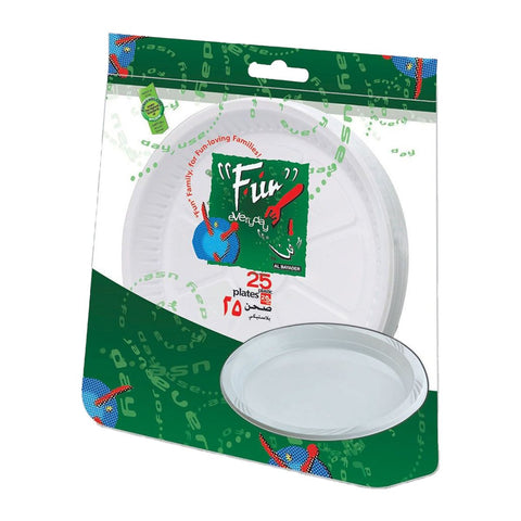 GETIT.QA- Qatar’s Best Online Shopping Website offers FUN PLASTIC PLATES ROUND 26CM 25 PCS at the lowest price in Qatar. Free Shipping & COD Available!
