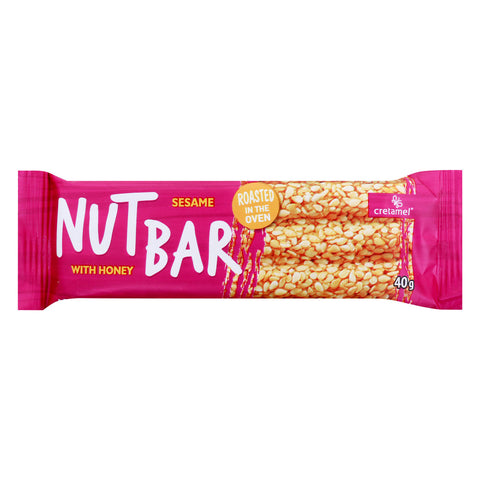 GETIT.QA- Qatar’s Best Online Shopping Website offers CRETAMEL NUT BAR SESAME 40 G at the lowest price in Qatar. Free Shipping & COD Available!