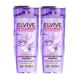 GETIT.QA- Qatar’s Best Online Shopping Website offers L'OREAL PARIS ELVIVE HYALURON MOISTURE SHAMPOO 2 X 400 ML at the lowest price in Qatar. Free Shipping & COD Available!