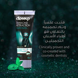 GETIT.QA- Qatar’s Best Online Shopping Website offers CLOSE UP DIAMOND ATTRACTION WHITENING TOOTHPASTE FRESH WHITE INTENSE PEPPERMINT 75 ML at the lowest price in Qatar. Free Shipping & COD Available!