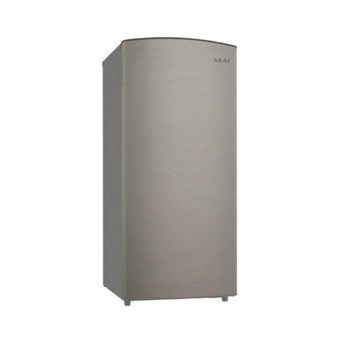 GETIT.QA- Qatar’s Best Online Shopping Website offers AKAI SINGLE DOOR REFRIGERATOR, 100L, SILVER, AKSR100L at the lowest price in Qatar. Free Shipping & COD Available!