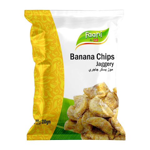 GETIT.QA- Qatar’s Best Online Shopping Website offers FAANI BANANA CHIPS JAGGERY 200 G at the lowest price in Qatar. Free Shipping & COD Available!