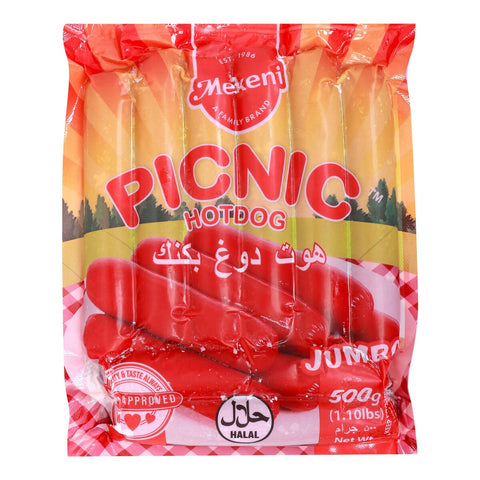 GETIT.QA- Qatar’s Best Online Shopping Website offers MEKENI PICNIC HOTDOG JUMBO500G at the lowest price in Qatar. Free Shipping & COD Available!