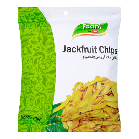 GETIT.QA- Qatar’s Best Online Shopping Website offers FAANI JACKFRUIT CHIPS 200G at the lowest price in Qatar. Free Shipping & COD Available!
