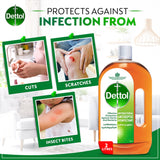 GETIT.QA- Qatar’s Best Online Shopping Website offers DETTOL ANTISEPTIC ANTIBACTERIAL DISINFECTANT LIQUID 2 LITRES at the lowest price in Qatar. Free Shipping & COD Available!