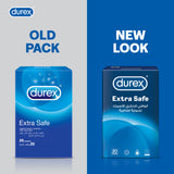 GETIT.QA- Qatar’s Best Online Shopping Website offers DUREX EXTRA SAFE CONDOM 20 PCS at the lowest price in Qatar. Free Shipping & COD Available!