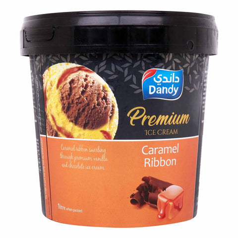 GETIT.QA- Qatar’s Best Online Shopping Website offers DANDY PREMIUM ICE CREAM CARAMEL RIBBON 1 LITRE at the lowest price in Qatar. Free Shipping & COD Available!
