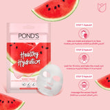 GETIT.QA- Qatar’s Best Online Shopping Website offers POND'S HEALTHY HYDRATION WATERMELON SHEET MASK 25 ML at the lowest price in Qatar. Free Shipping & COD Available!