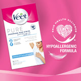 GETIT.QA- Qatar’s Best Online Shopping Website offers VEET PURE UNDERARM WAX STRIPS SENSITIVE 16 PCS at the lowest price in Qatar. Free Shipping & COD Available!