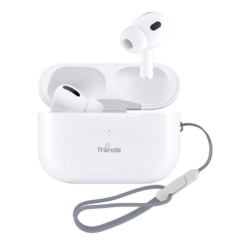 GETIT.QA- Qatar’s Best Online Shopping Website offers TRANDS WIRELESS EARBUDS TWS-T2 WHITE at the lowest price in Qatar. Free Shipping & COD Available!