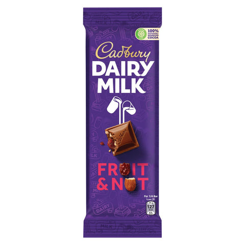 GETIT.QA- Qatar’s Best Online Shopping Website offers CADBURY FRUIT & NUT 100GM at the lowest price in Qatar. Free Shipping & COD Available!