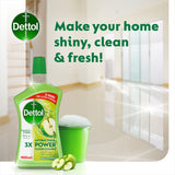 GETIT.QA- Qatar’s Best Online Shopping Website offers DETTOL GREEN APPLE ANTIBACTERIAL POWER FLOOR CLEANER 900 ML
 at the lowest price in Qatar. Free Shipping & COD Available!