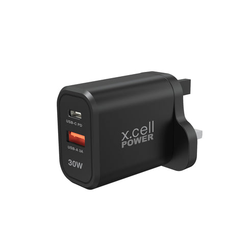 GETIT.QA- Qatar’s Best Online Shopping Website offers X.CELL CHARGER HC-30W-1A1C-PD-BLACK at the lowest price in Qatar. Free Shipping & COD Available!