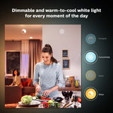 GETIT.QA- Qatar’s Best Online Shopping Website offers PHILIPS HUE WHITE AMBIANCE LED E27 SMART BULB-- 9 W-- MULTI WHITE-- 929002216913 at the lowest price in Qatar. Free Shipping & COD Available!